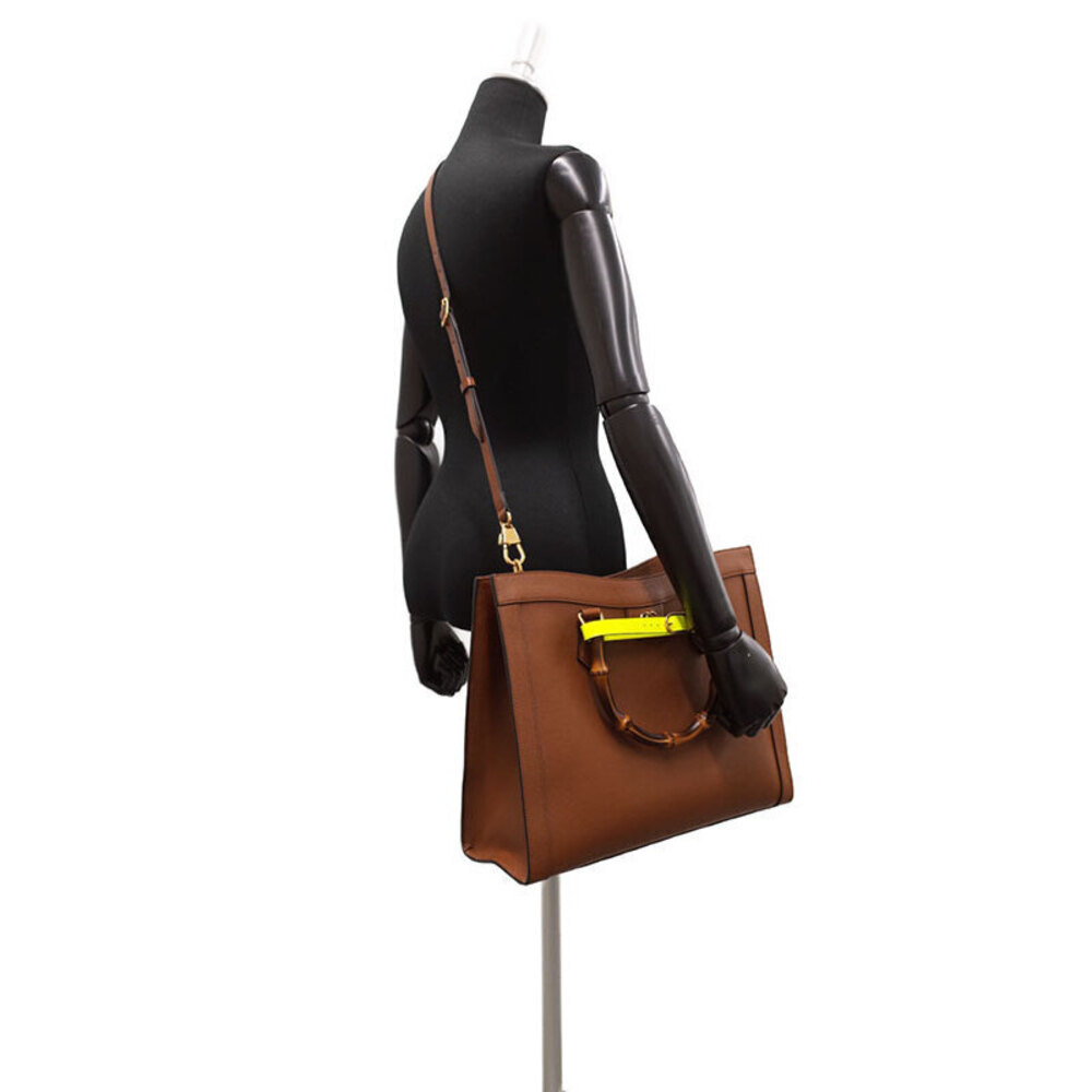GUCCI Bamboo Diana Tote Bag - Picture 5 of 5